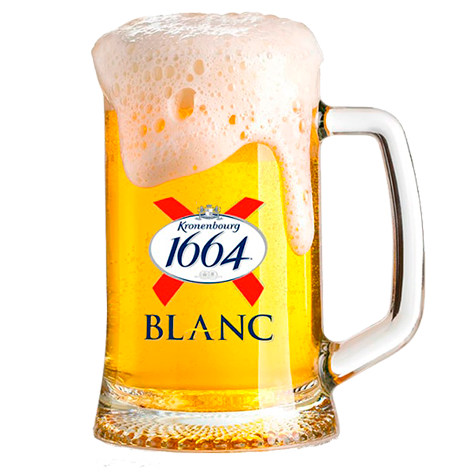 KRONENBOURG 1664 BLANC